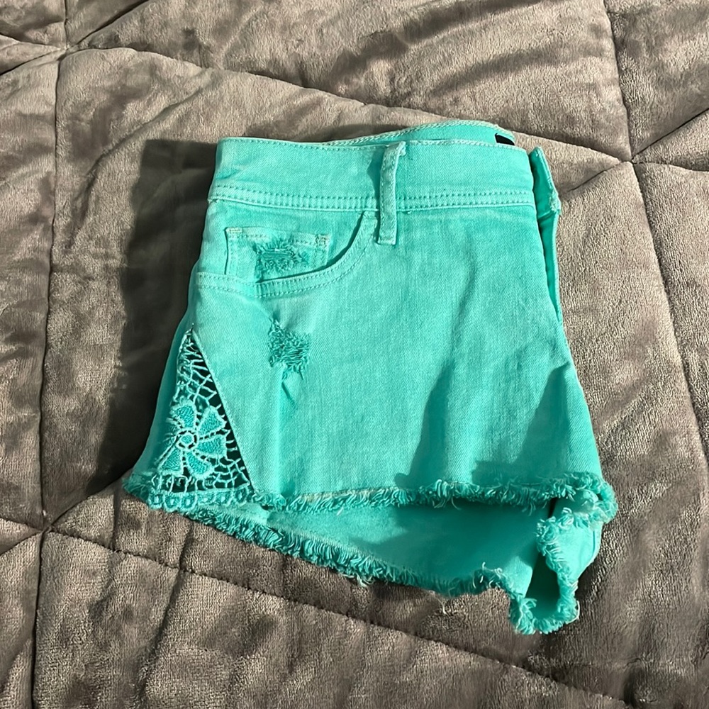 Blue hollister shorts